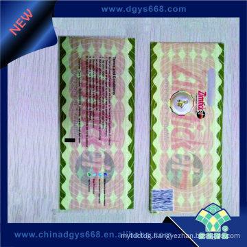 China Made UV Pattern Warranty Notes